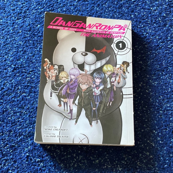 book 1 Danganronpa the animation a school of hope with students of despair - Picture 1 of 3